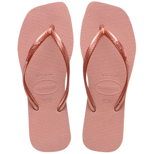 Chinelo Havaianas Slim Square Rosa Crocus 39/0