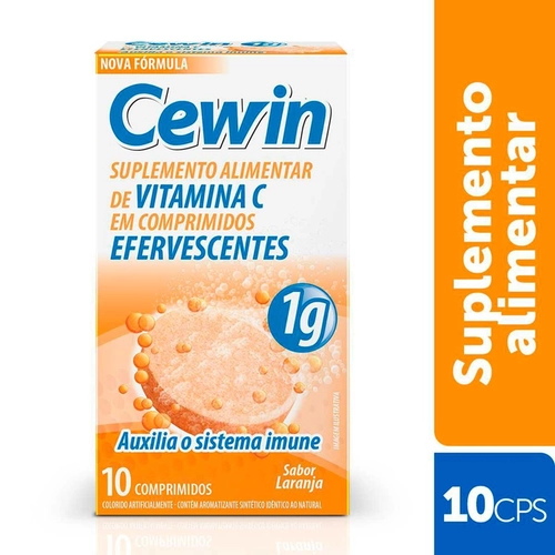 Cewin Laranja 1G 10Cpr Efer