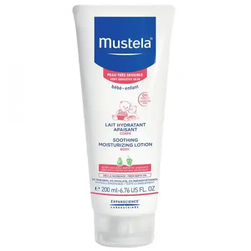 Creme Hidratante Calmante Para Pele Sensível Mustela 200Ml
