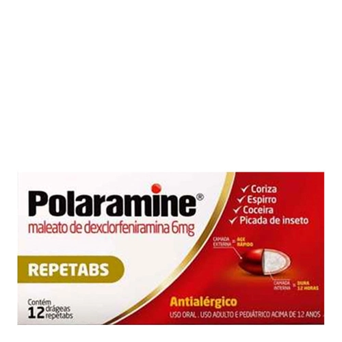 Polaramine 6Mg 12Cpr