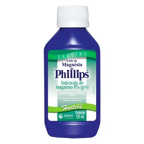 Leite Magnesia Phillips 120Ml Hortela