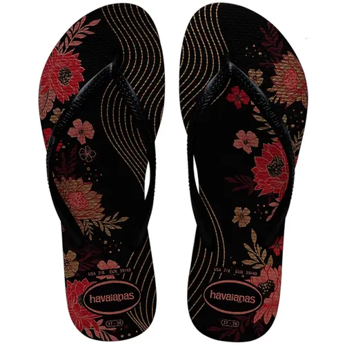 Chinelo Havaianas Slim Organic Preto 35/36