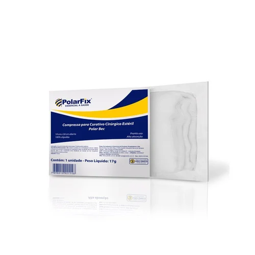 Compressa Curativo Polarfix 10X15Cm Esteril F08445 51395