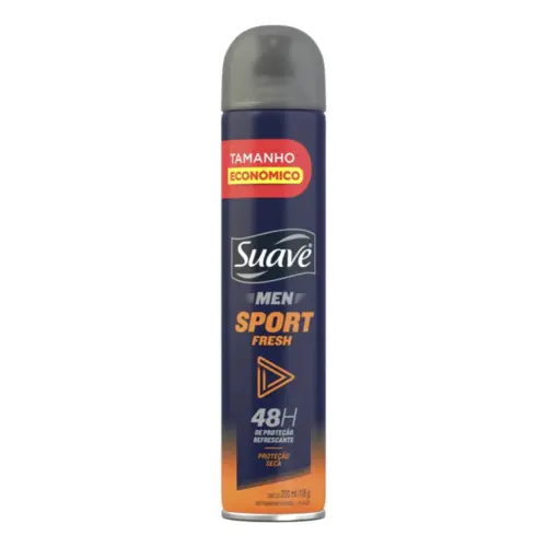 Desodorante Aerosol Suave Masculino Sport Fresh 200ml