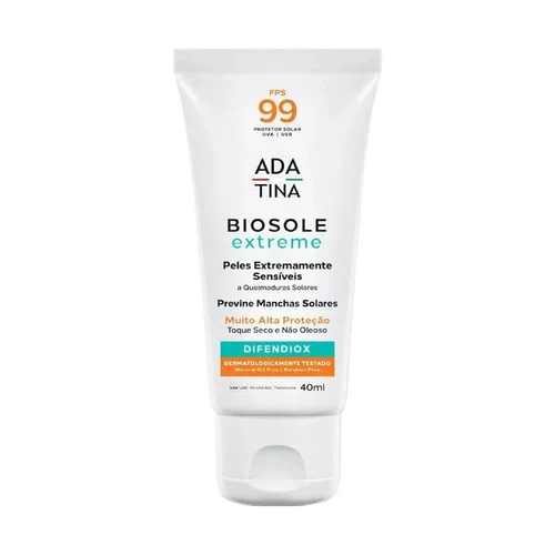 Protetor Solar Facial Ada Tina Biosole Extreme Fps99 40ml