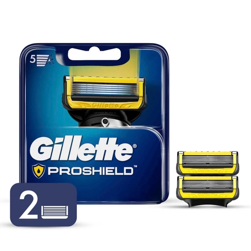 Carga Para Aparelho De Barbear Gillette Fusion5 Proshield 2 Unidades