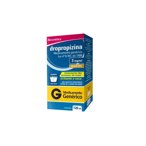 Dropropizina 3Mg Xarope Adu 120Ml Ache