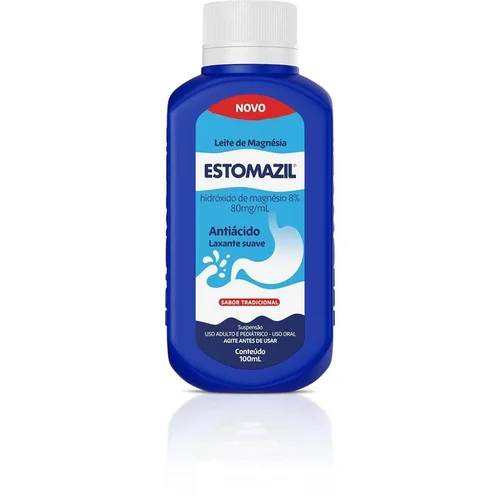 Estomazil Leite De Magnesia 100Mg/Ml 300Ml