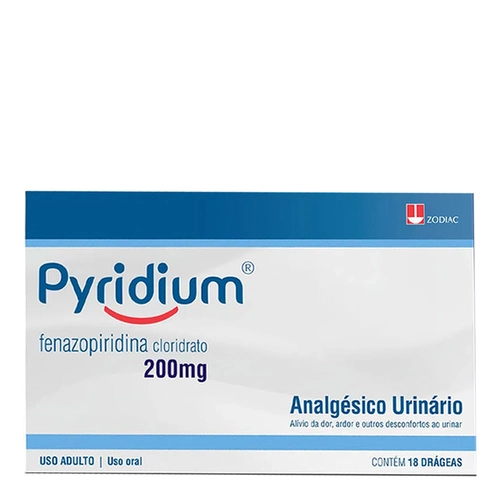 Pyridium 200Mg 18Drg