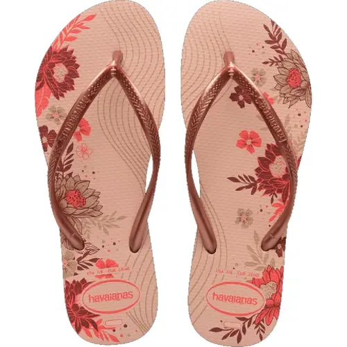 Chinelo Havaianas Slim Organic Rosa Ballet Dour 35/36