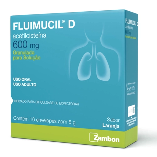 Fluimucil D 600Mg 16Env