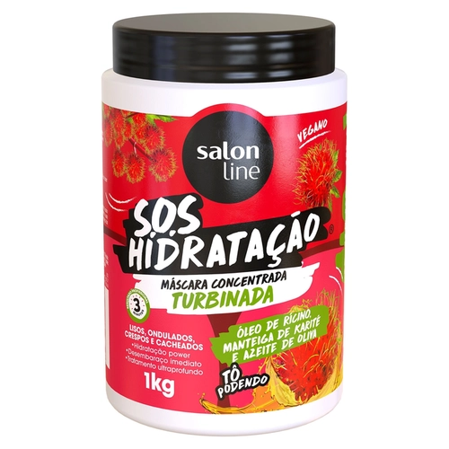 Máscara S.O.S Hidratação Turbinada Salon Line 1Kg