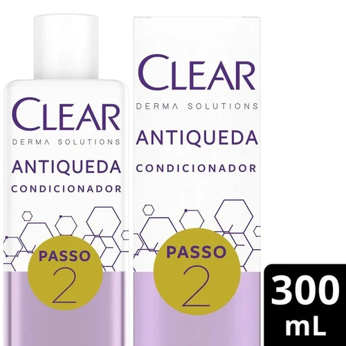 Condicionador Derma Solutions Clear Antiqueda 300ml