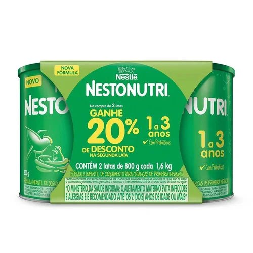 Formula Infantil  Nestonutri 800G Pack