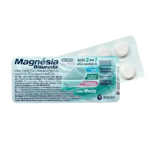 Magnesia Bisurada 10 Past