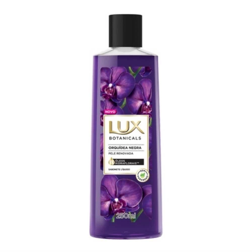 Sabonete Líquido Lux Botanicals Orquídea Negra 250ml