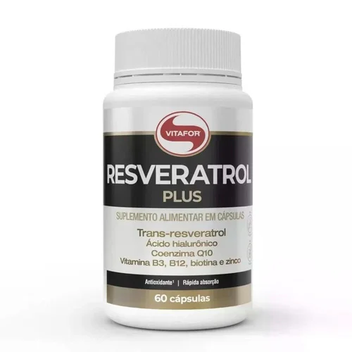 Resveratrol Plus Vitafor 60 Cápsulas 1G