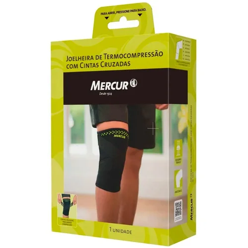 Joelheira Termocompressora Com Cinta Cruz Mercur M Bc0622-B