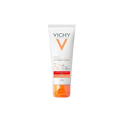Protetor Solar Vichy Capital Soleil Uv Pigment Fps60 Cor 3 40G