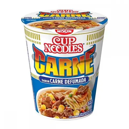 Cup Noodles Carne Defumada 69G