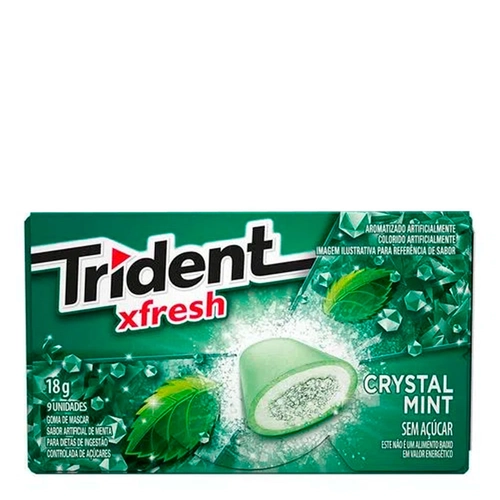 Chiclete Trident 16S Xfresh Mint