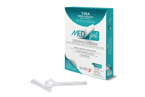 Curativos Medgel Tira Silicone 1Un