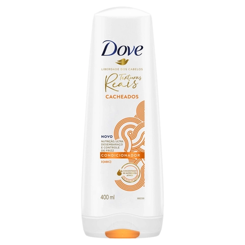 Condicionador Dove Texturas Reais Cabelos Cacheados 400ml