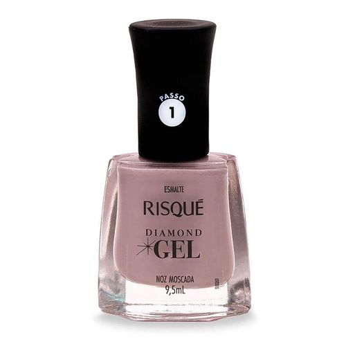 Esmalte Risqué Diamond Gel Noz Moscada