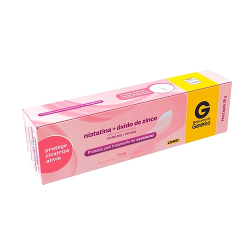 Nistatina+Oxido Zn Pomada 60G Cimed