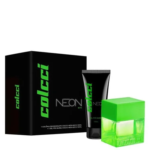 Kit Perfume Masculino Eau de Colônia Colcci Neon 100ml + Pós Barba 100ml