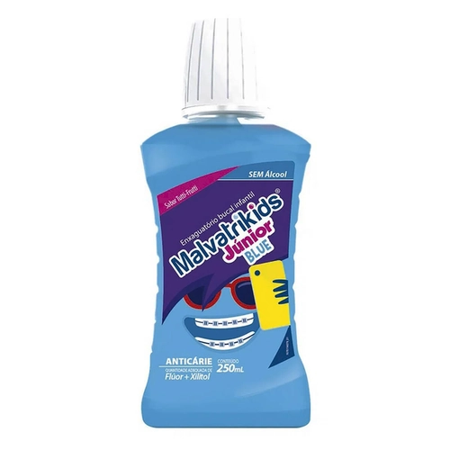 Malvatrikids Junior Enx Bucal 250 Ml Blue