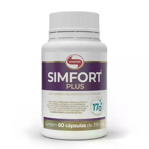 Simfort Plus Vitafor 60 Cápsulas
