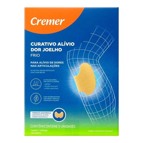 Curativo Alivio Dor Joelho 5Un