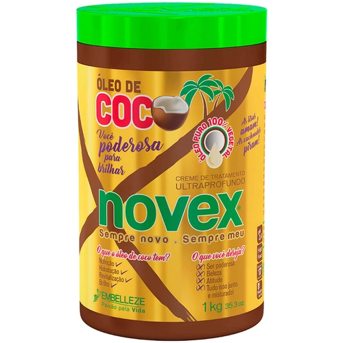 Creme De Tratamento Novex Óleo de Coco 1Kg