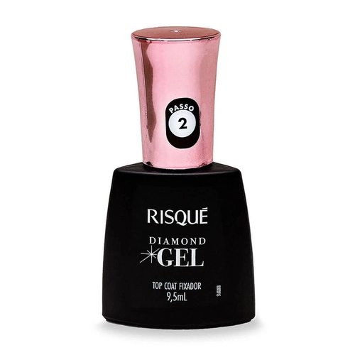 Esmalte Risqué Diamond Gel Top Coat Fixador