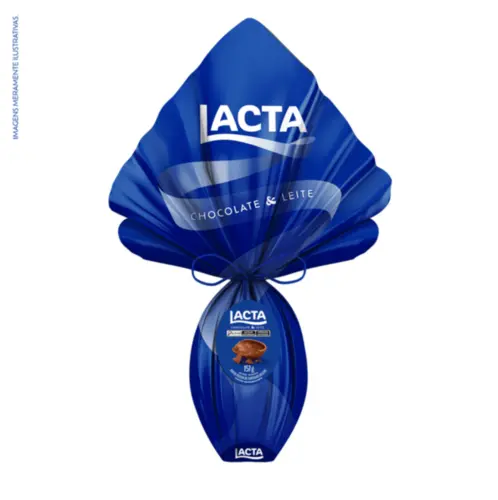 Ovo de Páscoa Lacta Ao Leite N°15 157g