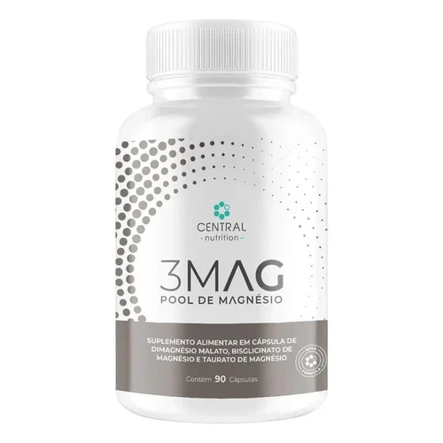 Magnésio 90 Cápsulas 3Mag Pool