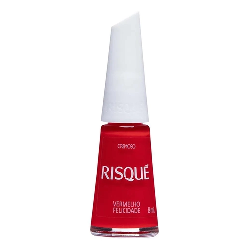 Esmalte Risqué Vermelho Felicidade