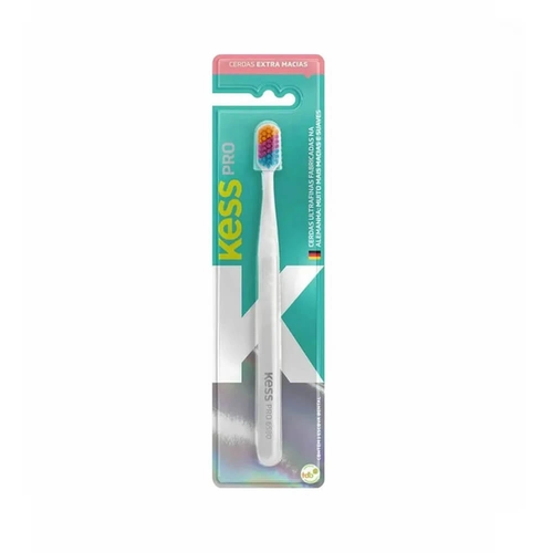 Escova Dental Kess 2104 Pro Multicolor Extra Macia