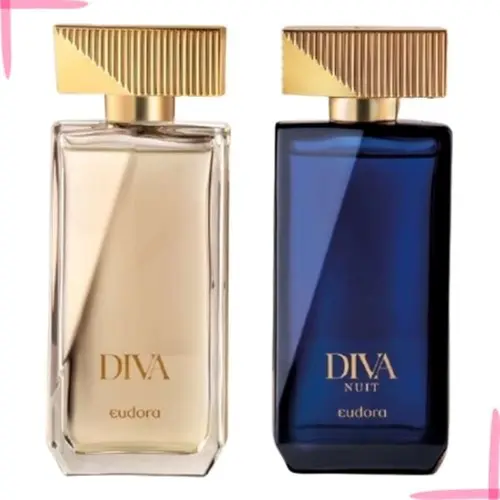 Kit Perfume Feminino Eau de Colônia Eudora Dival 35ml + Colônia Nuit 35ml