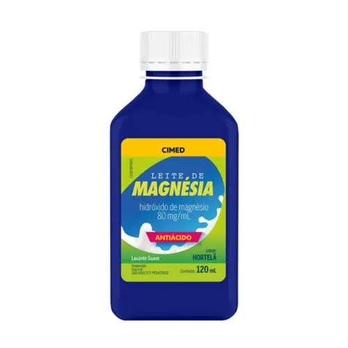 Leite Magnesia 8% 120Ml Hortela Cimed