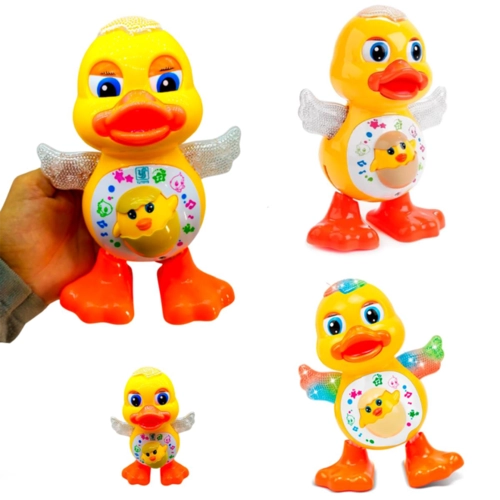 Brinquedo Pato Com Luz