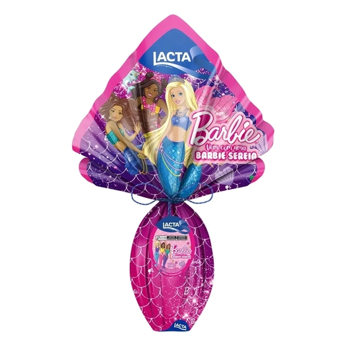 Ovo de Páscoa Lacta Barbie N°15 166g