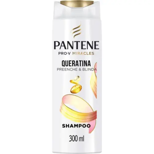 Shampoo Pantene Queratina 300ml