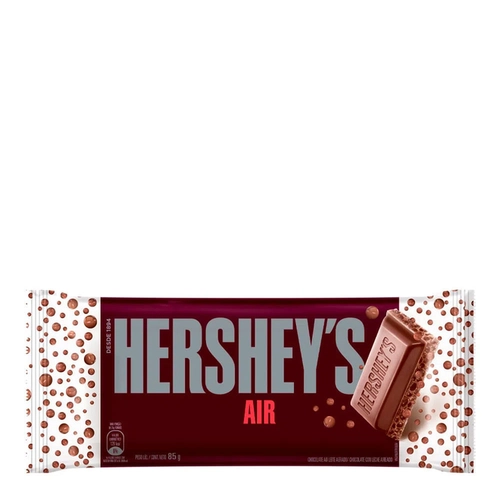 Chocolate Barra Hersheys Aerada 85G