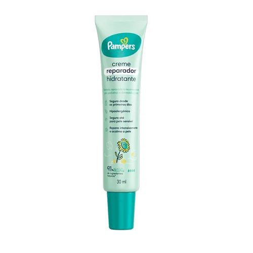 Creme Repair Pampers Hidratante Com Girassol 30Ml