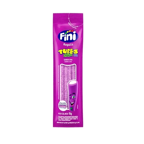 Bala Gel Fini Uva Citrico 15G