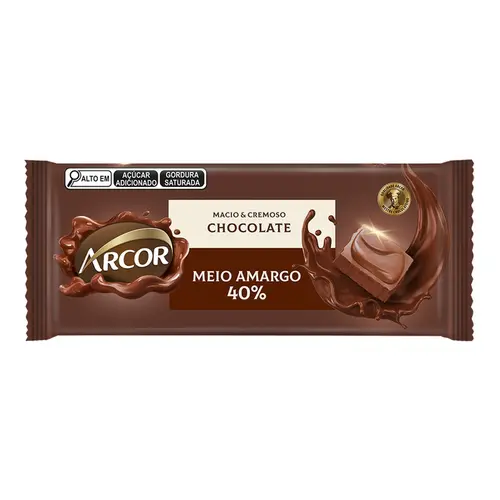 Chocolate Barra Arcor Amargo 53% 50G