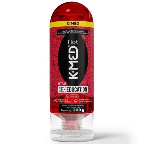 K Med Hot Gel Lubrif 200G Sex Education