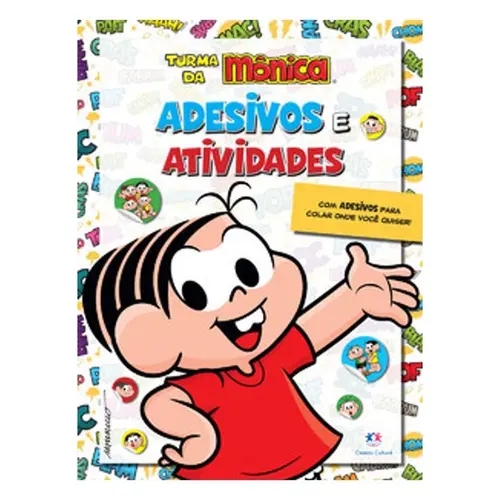Livro Turma Da Monica Adesivos/Atividades
